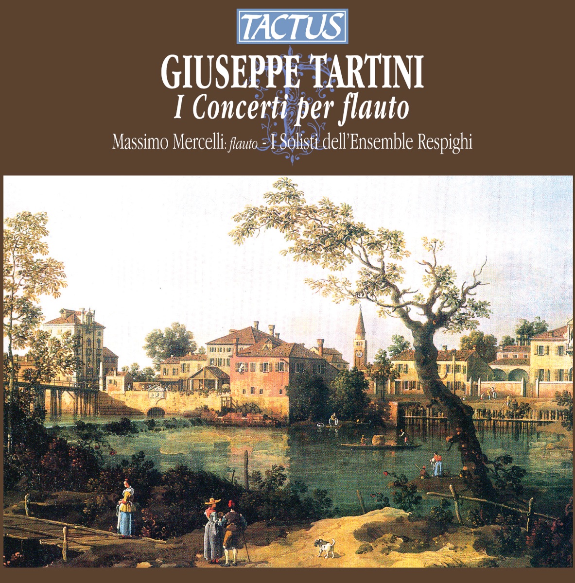 Giuseppe Tartini: I concerto per flauto by I Solisti dell'Ensemble Respighi, Ensemble Respighi & Massimo Mercelli album cover