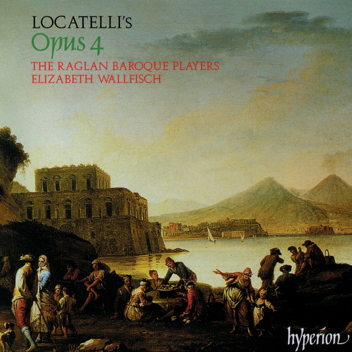 Locatelli: Sonatas, Op. 4 by The Raglan Baroque Players & Elizabeth Wallfisch album cover