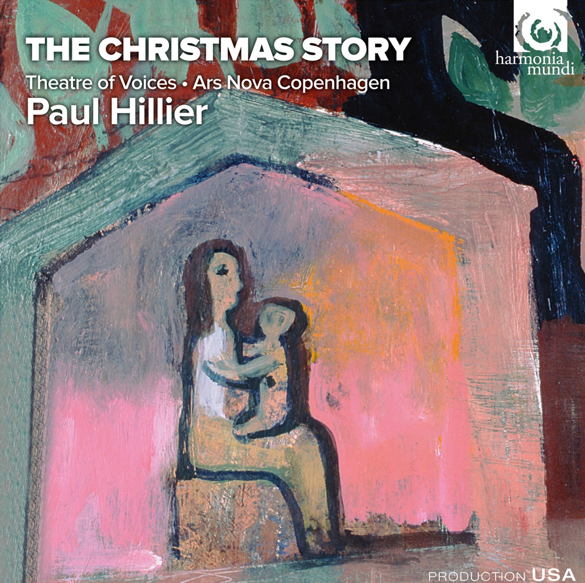 The Christmas Story by Theatre of Voices, Ars Nova Copenhagen & Paul Hillier album cover