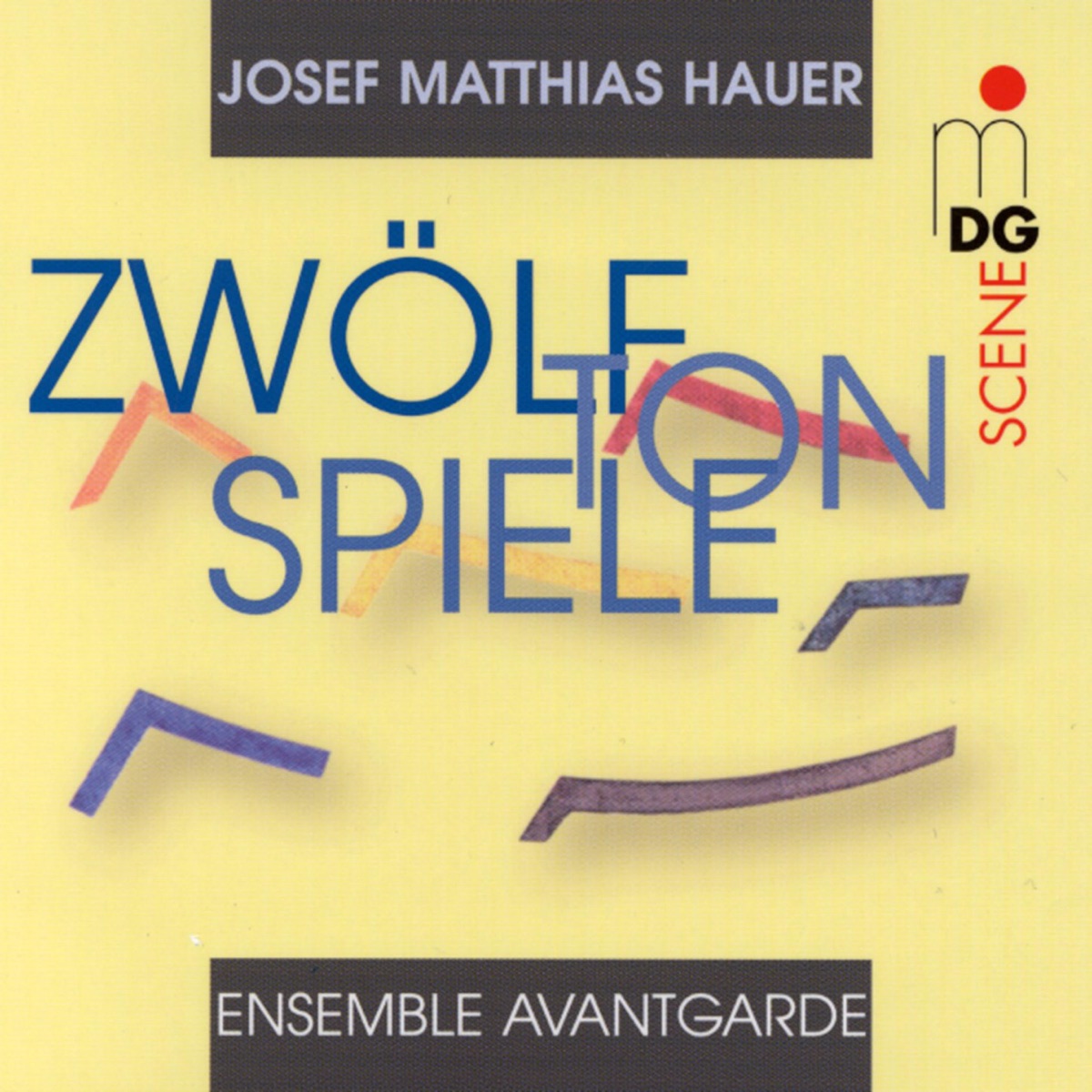 Hauer: Zwölftonspiele by Ensemble Avantgarde album cover