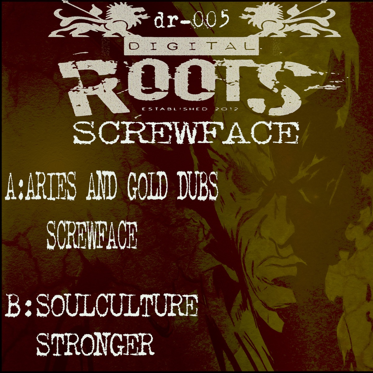Screwface - Single by Aries, GOLD Dubs & Soulculture album cover