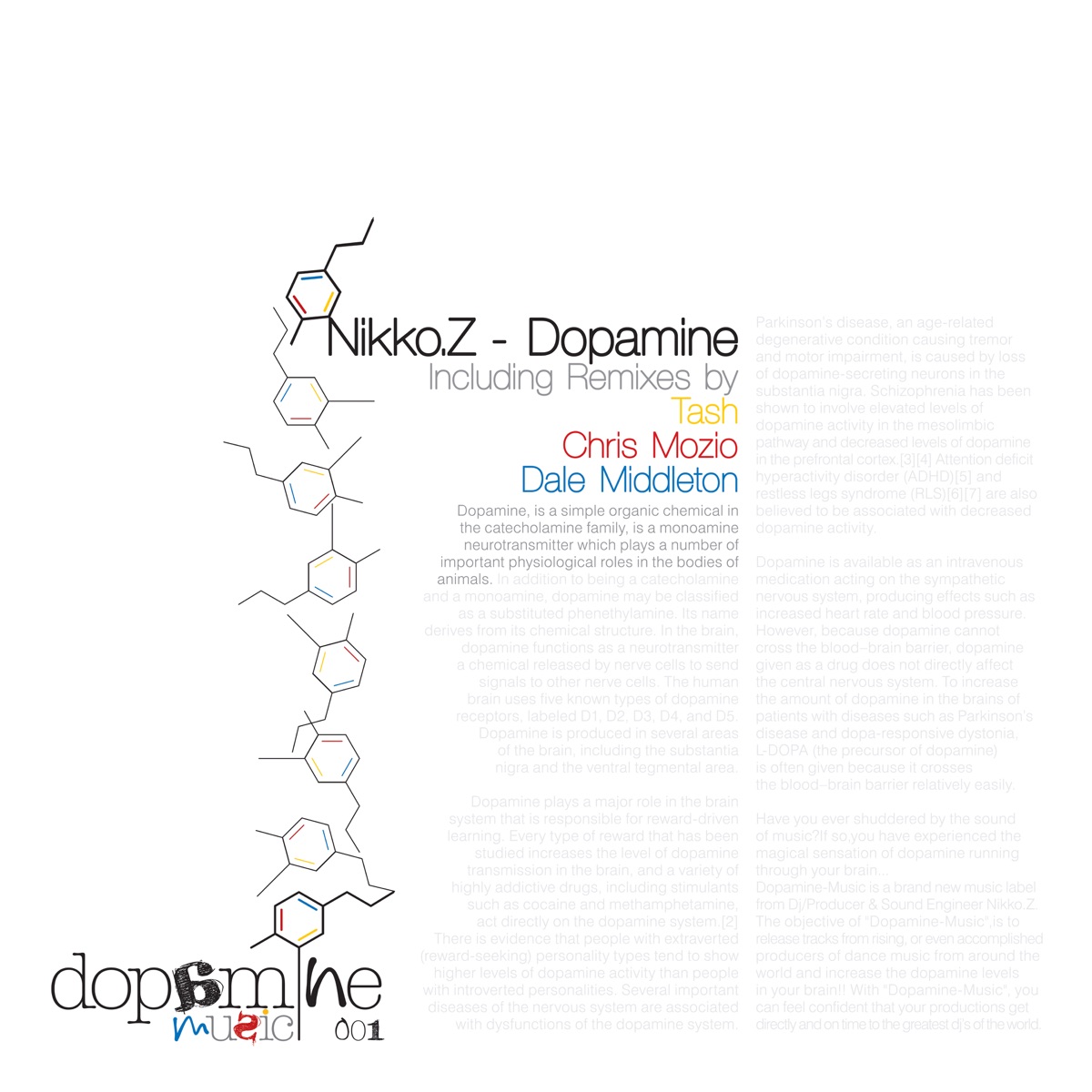Dopamine (Remixes) by Nikko.Z album cover