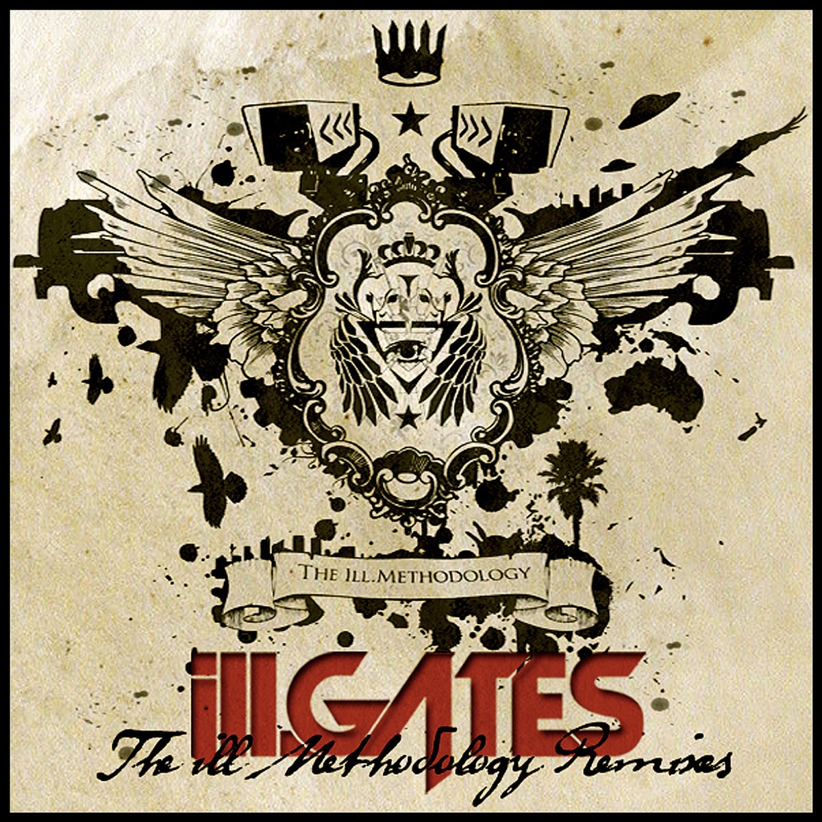 The ill.Methodology Remixed, Vol. 1 - EP by ill.gates album cover