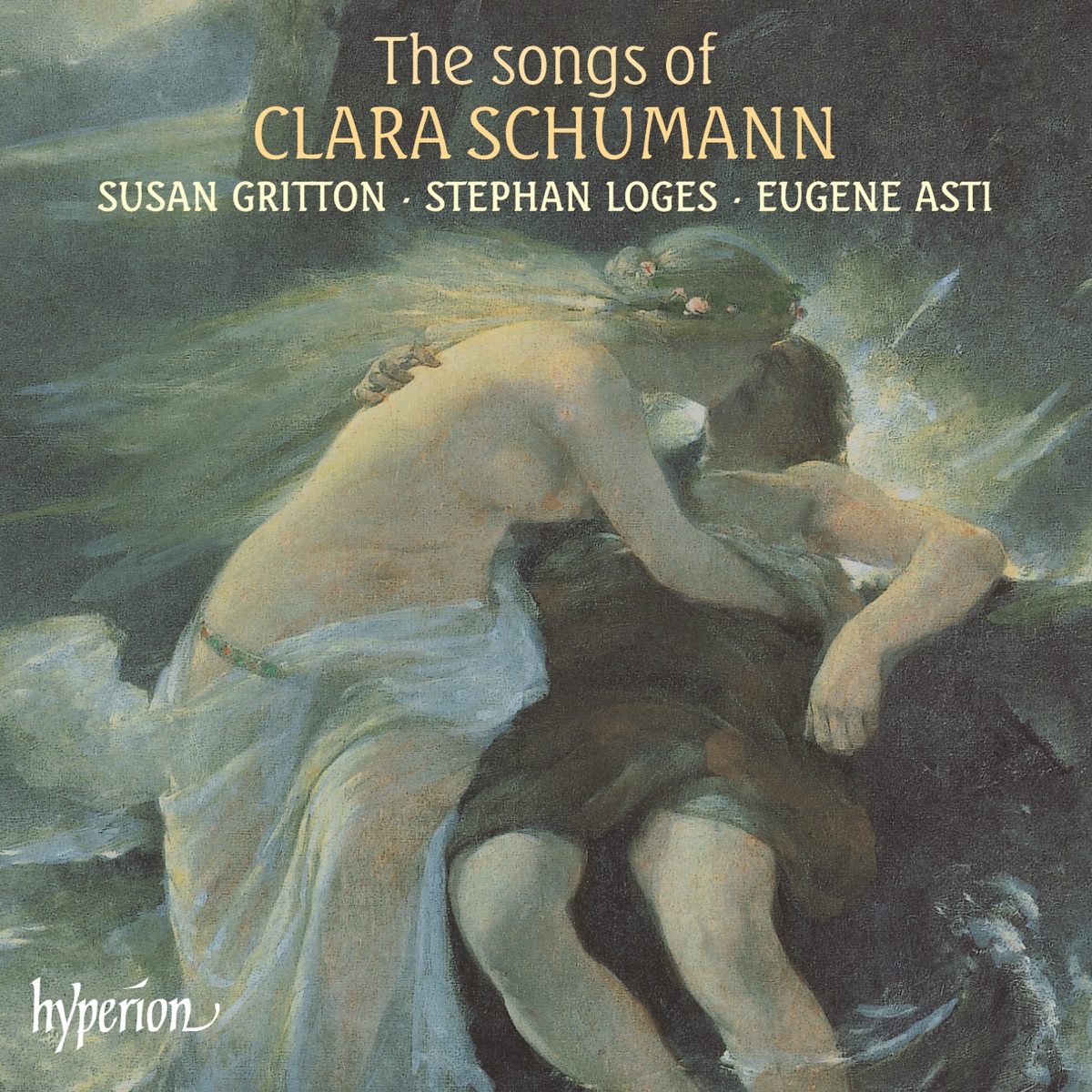 Schumann: The Songs of Clara Schumann by Susan Gritton, Stephan Loges & Eugene Asti album cover