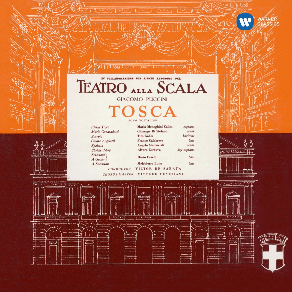 Puccini: Tosca (1953 - de Sabata) - Callas Remastered by Maria Callas album cover