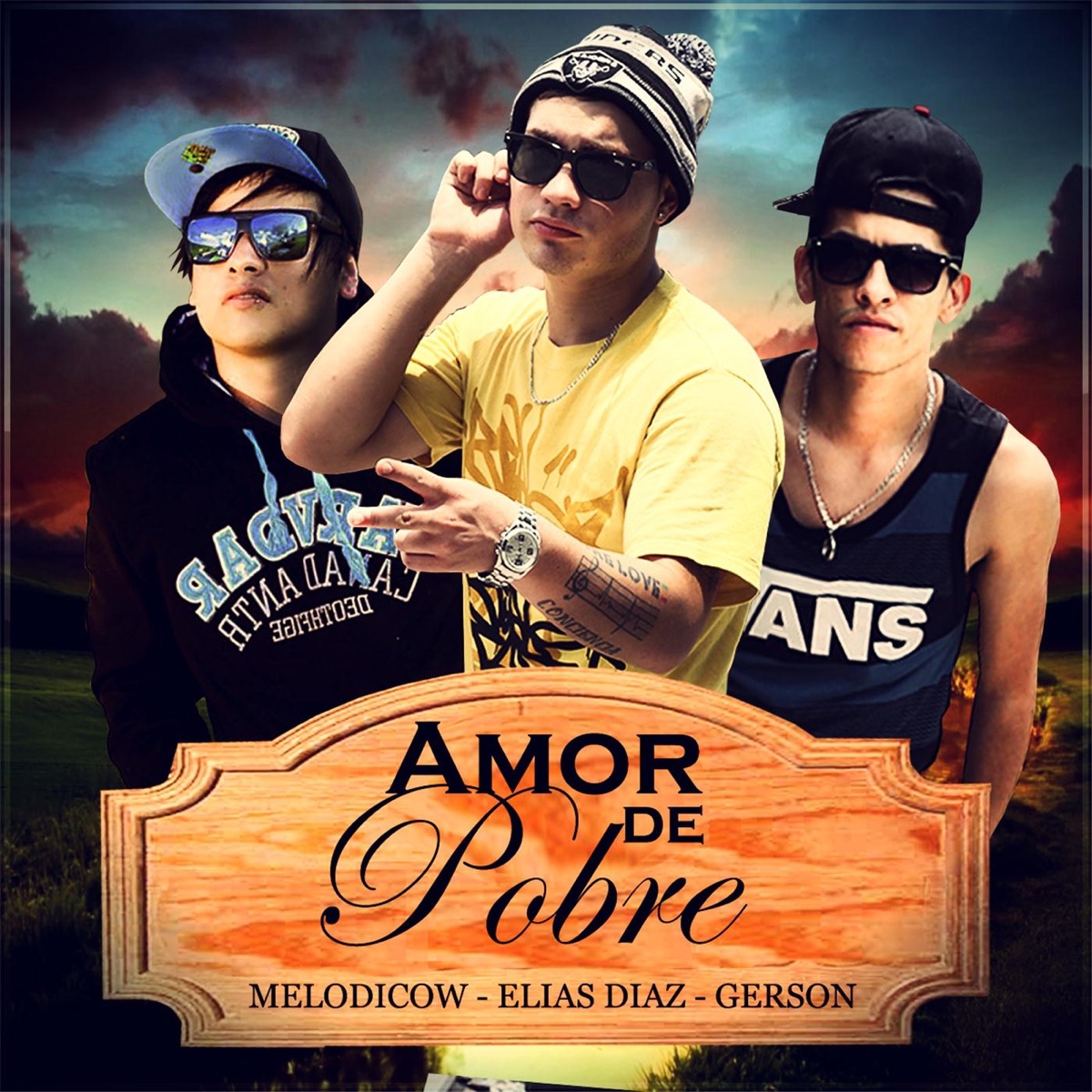 Amor de Pobre - Single by Elias Diaz, Melodicow & Gerson album cover
