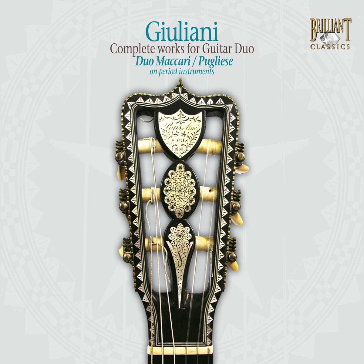 Giuliani: Complete Works for Guitar Duo by Claudio Maccari & Paolo Pugliese album cover