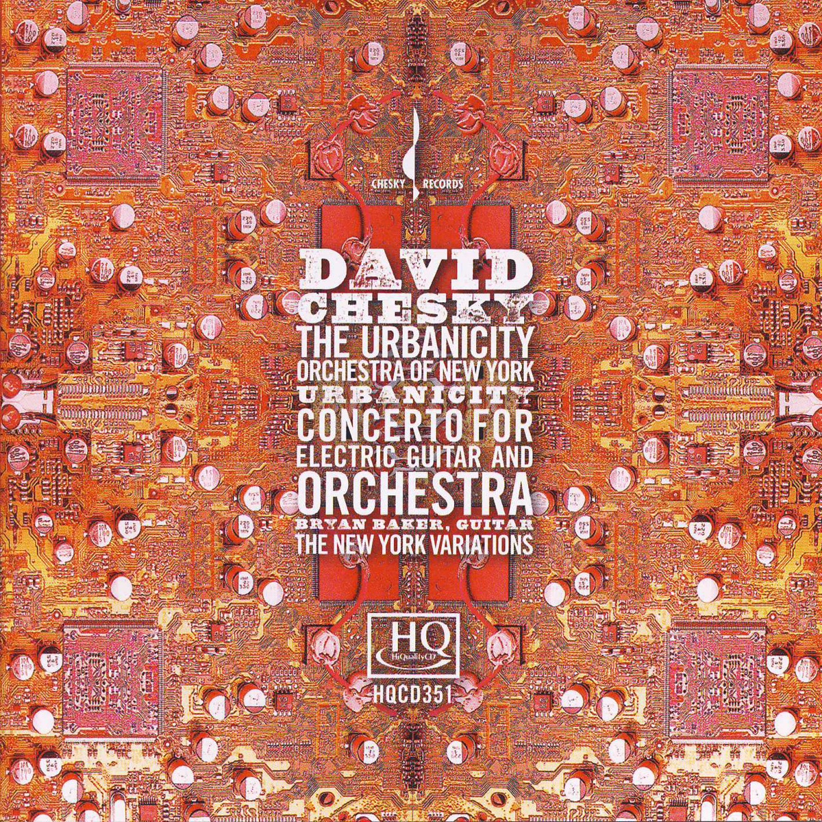 Urbanicity by David Chesky & The Urbanicity Orchestra of New York album cover