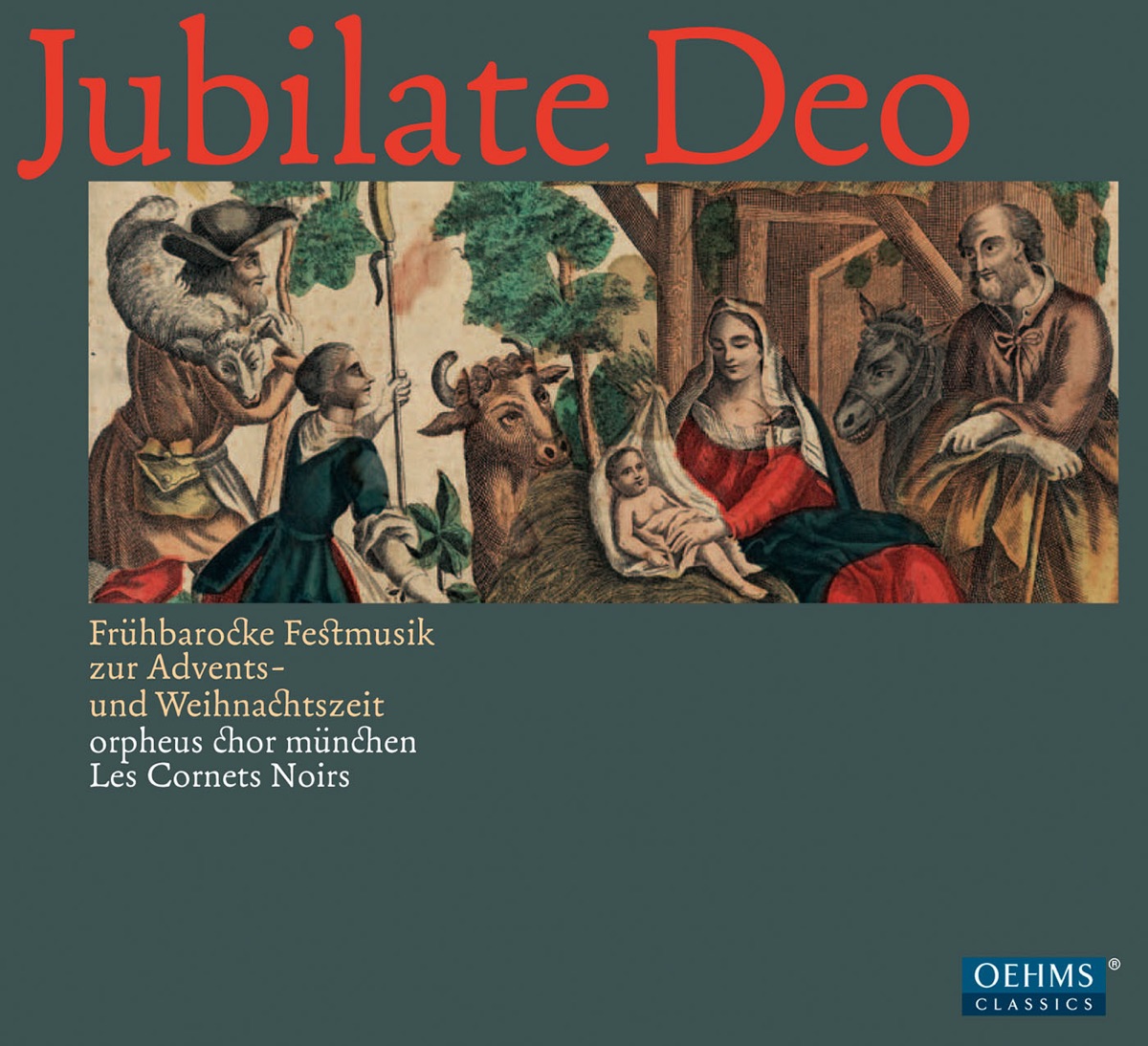 Jubilate Deo by Cornets Noirs, Les, Gerd Guglhör, Matthias Winckhler, Robert Sellier, Andrea Lauren Brown, Manuel Warwitz, Roswitha Schmelzl, Gert Hohmann & Munich Orpheus Choir album cover