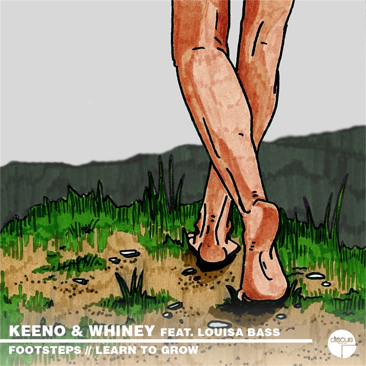 Footsteps (feat. Louisa Bass) - Single by Keeno & Whiney album cover