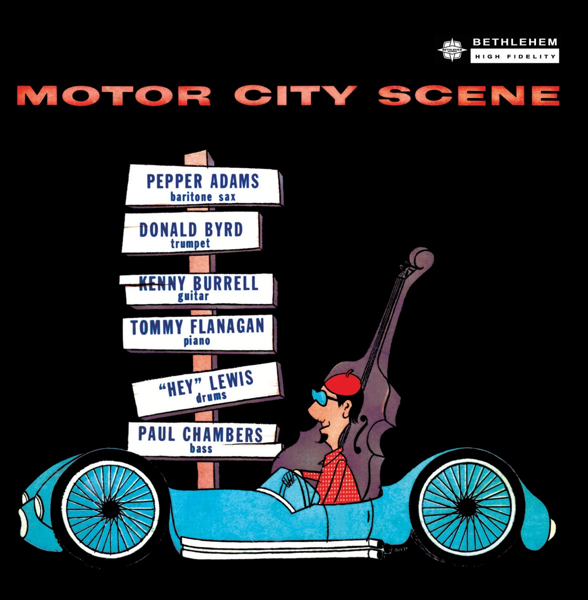Motor City Scene (Remastered) by Pepper Adams & Donald Byrd album cover
