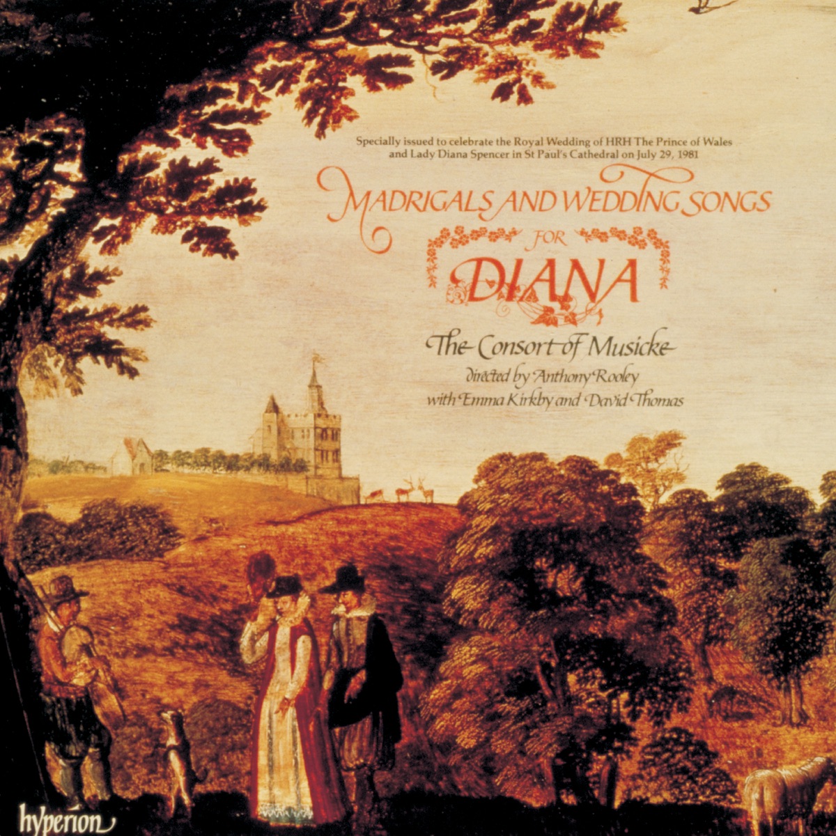 Madrigals & Wedding Songs for Diana by Consort of Musicke album cover