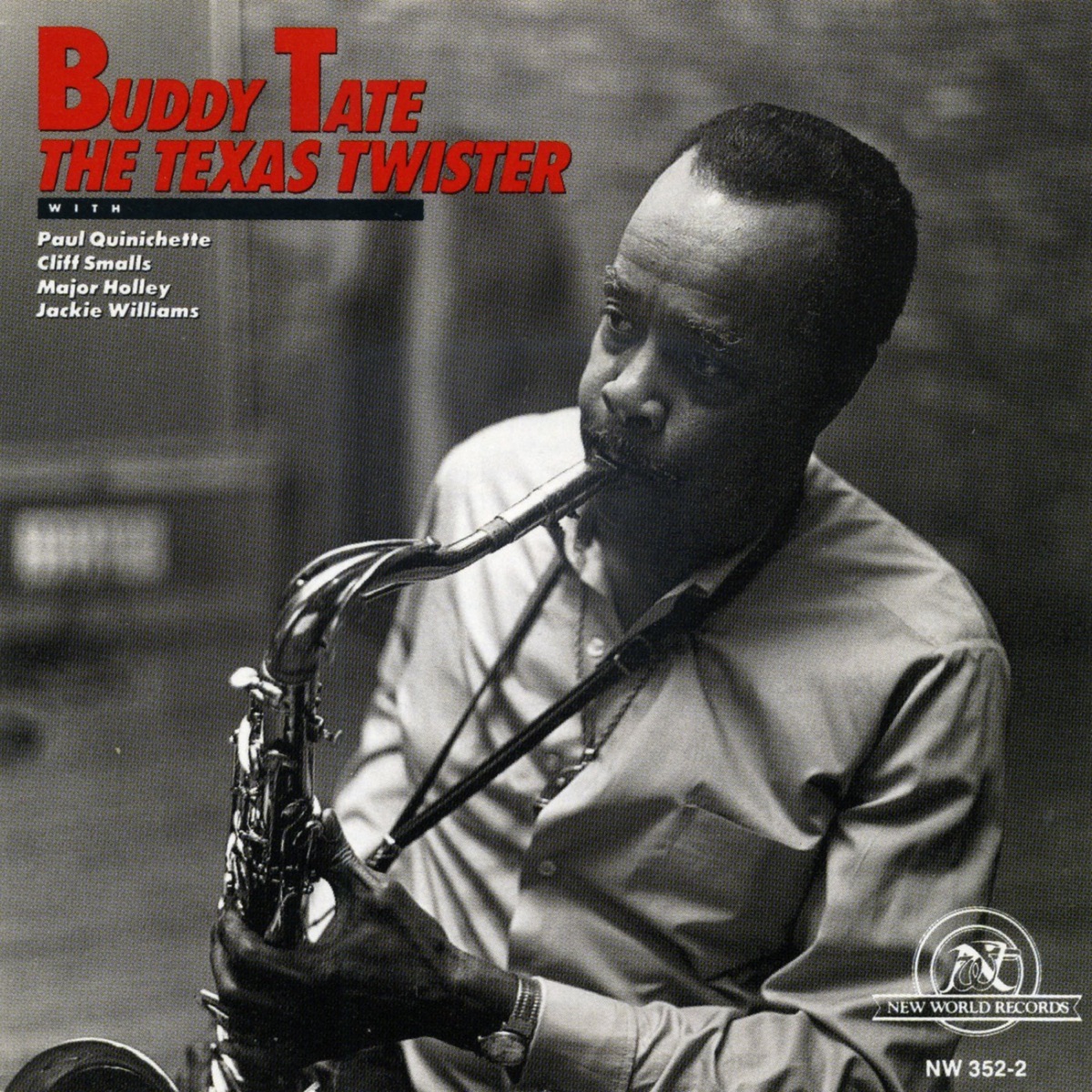 The Texas Twister by Buddy Tate, Paul Quinchette, Cliff Smalls, Major Holley & Jackie Williams album cover