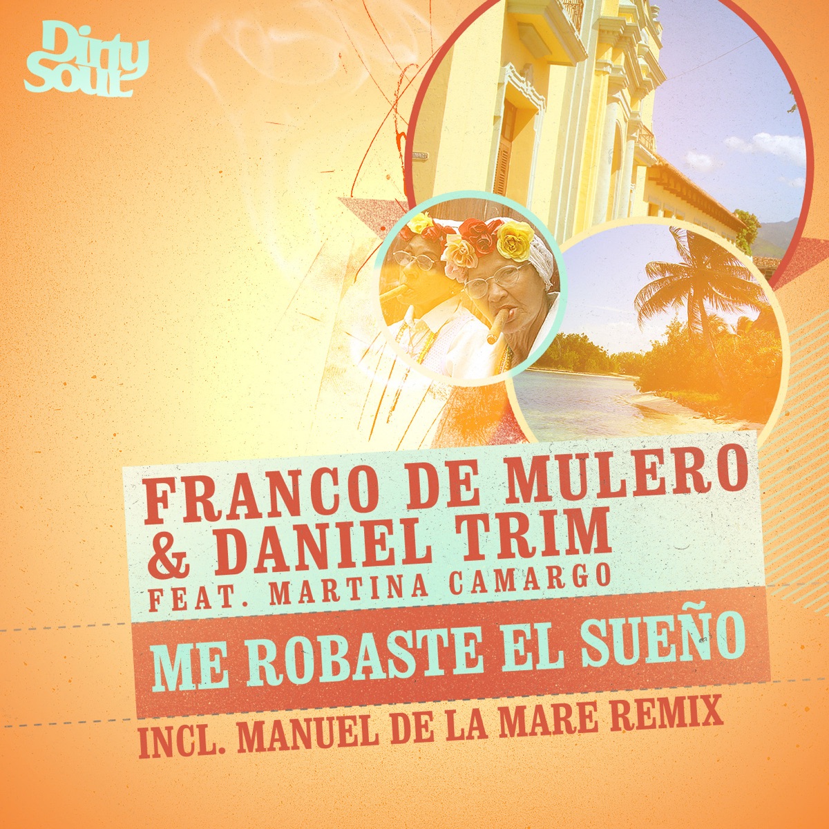 Me Robaste el Sueño (feat. Martina Camargo) - EP by Franco De Mulero & Daniel Trim album cover