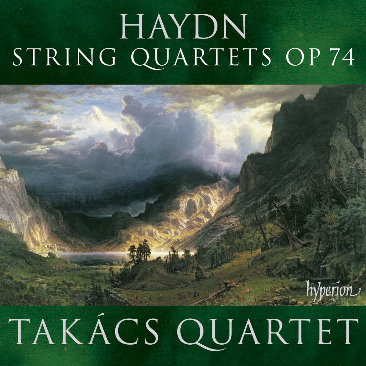 Haydn: String Quartets Op. 74 by Takács Quartet album cover