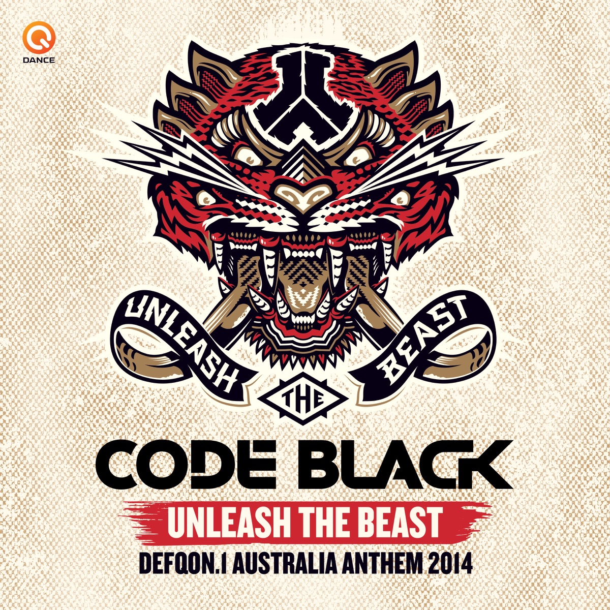 Unleash the Beast (Defqon.1 Australia Anthem 2014) - Single by Code Black album cover