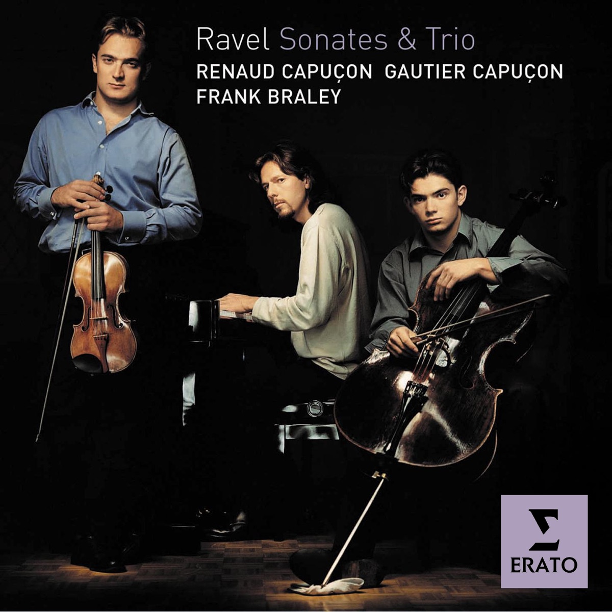 Ravel: Chamber Music by Renaud Capuçon, Frank Braley & Gautier Capuçon album cover