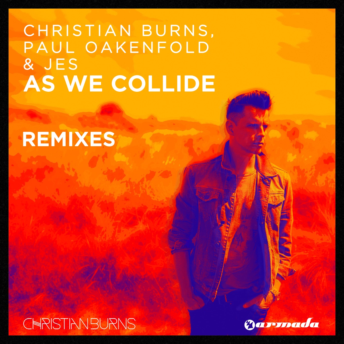 As We Collide (Remixes) - Single by Christian Burns, Paul Oakenfold & JES album cover