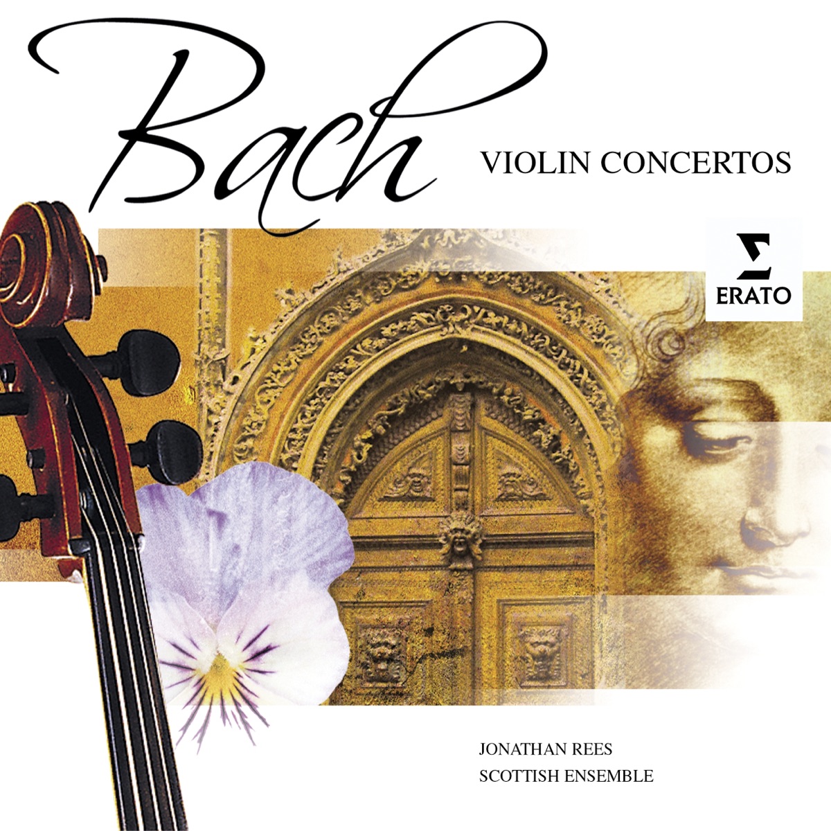 Bach: Violin Concertos by Jonathan Rees & Scottish Ensemble album cover