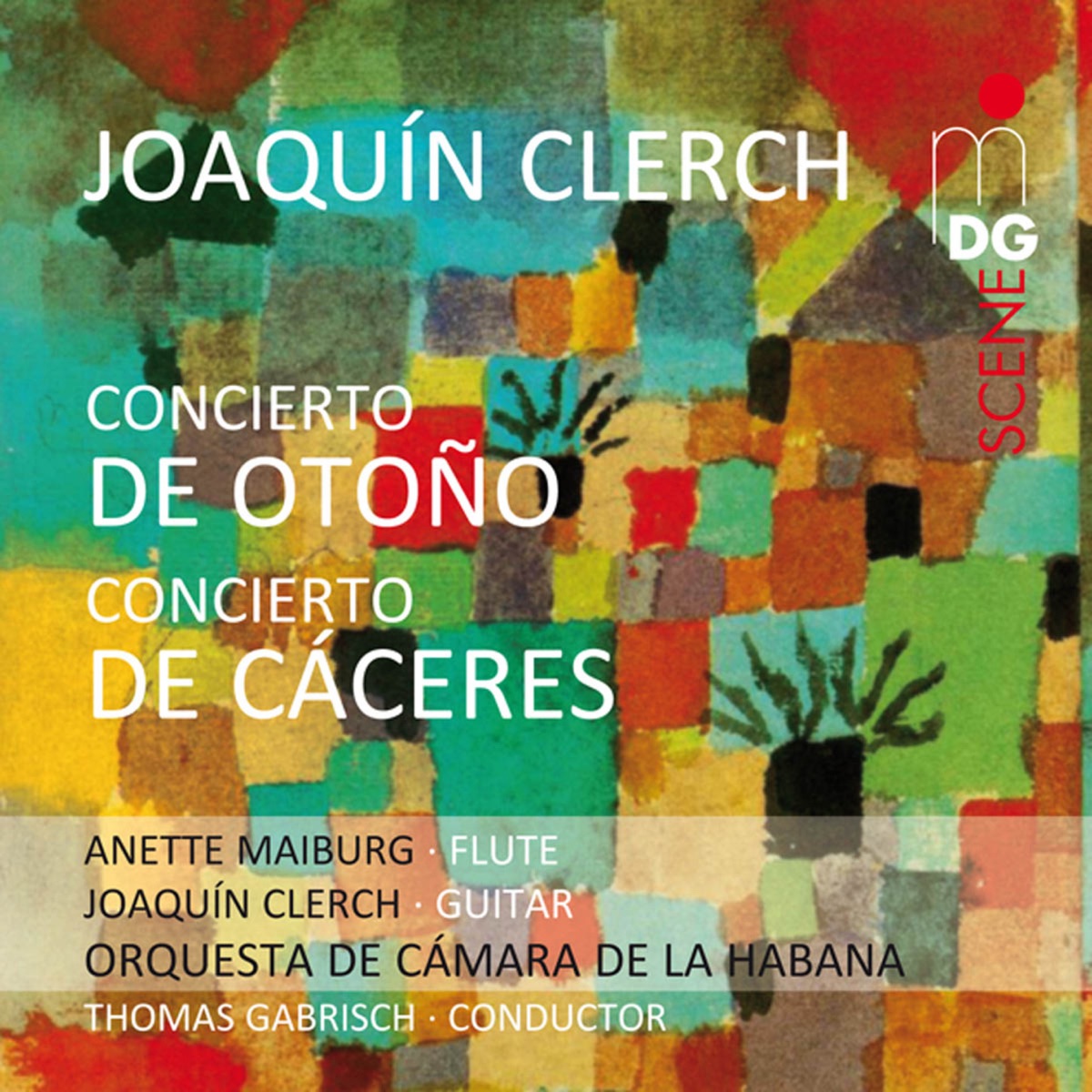 Clerch: Conciertos by Anette Maiburg, Joaquín Clerch, Orquesta de Camara de La Habana & Thomas Gabrisch album cover