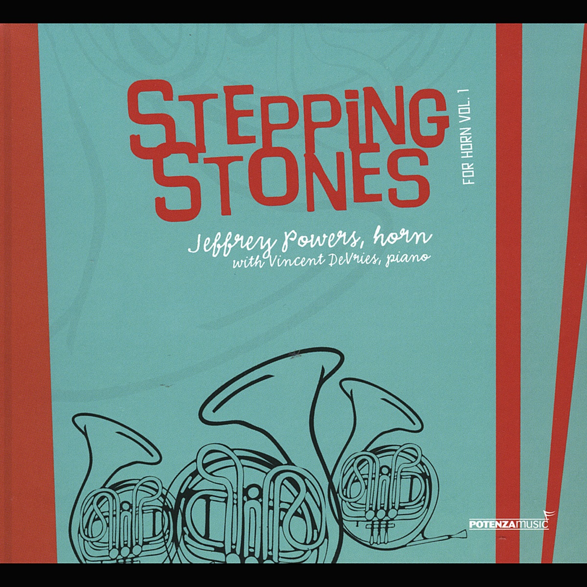 Stepping Stones for Horn, Vol. 1 by Jeffrey Powers & Vincent DeVries album cover