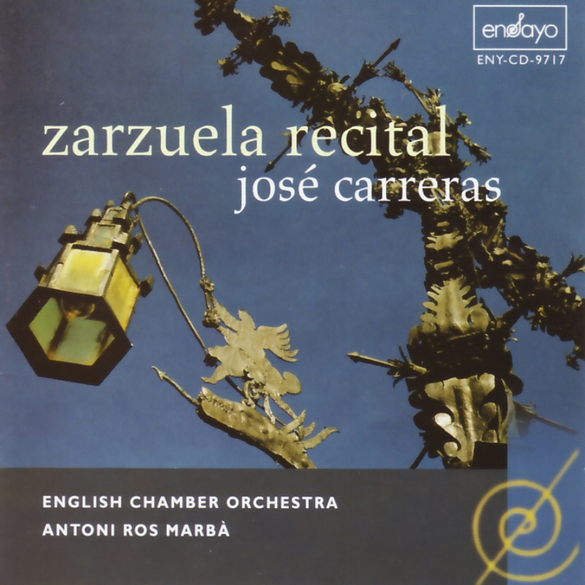 Zarzuela Recital: Jose Carreras by José Carreras album cover
