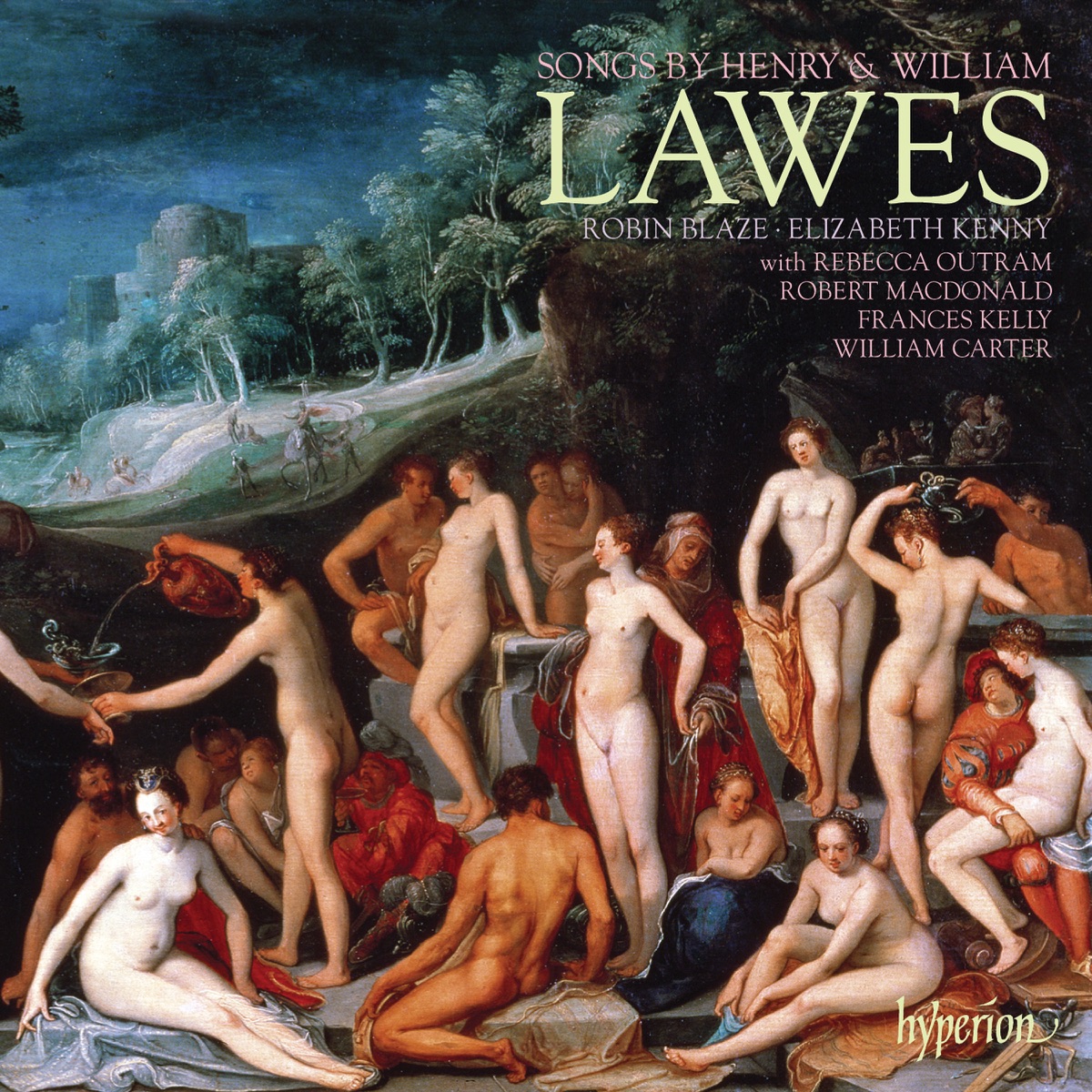 Lawes: Songs by Robin Blaze & Elizabeth Kenny album cover