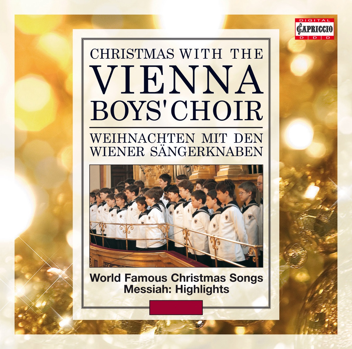 Christmas with the Vienna Boys Choir by Vienna Boys' Choir & Helmuth Froschauer album cover