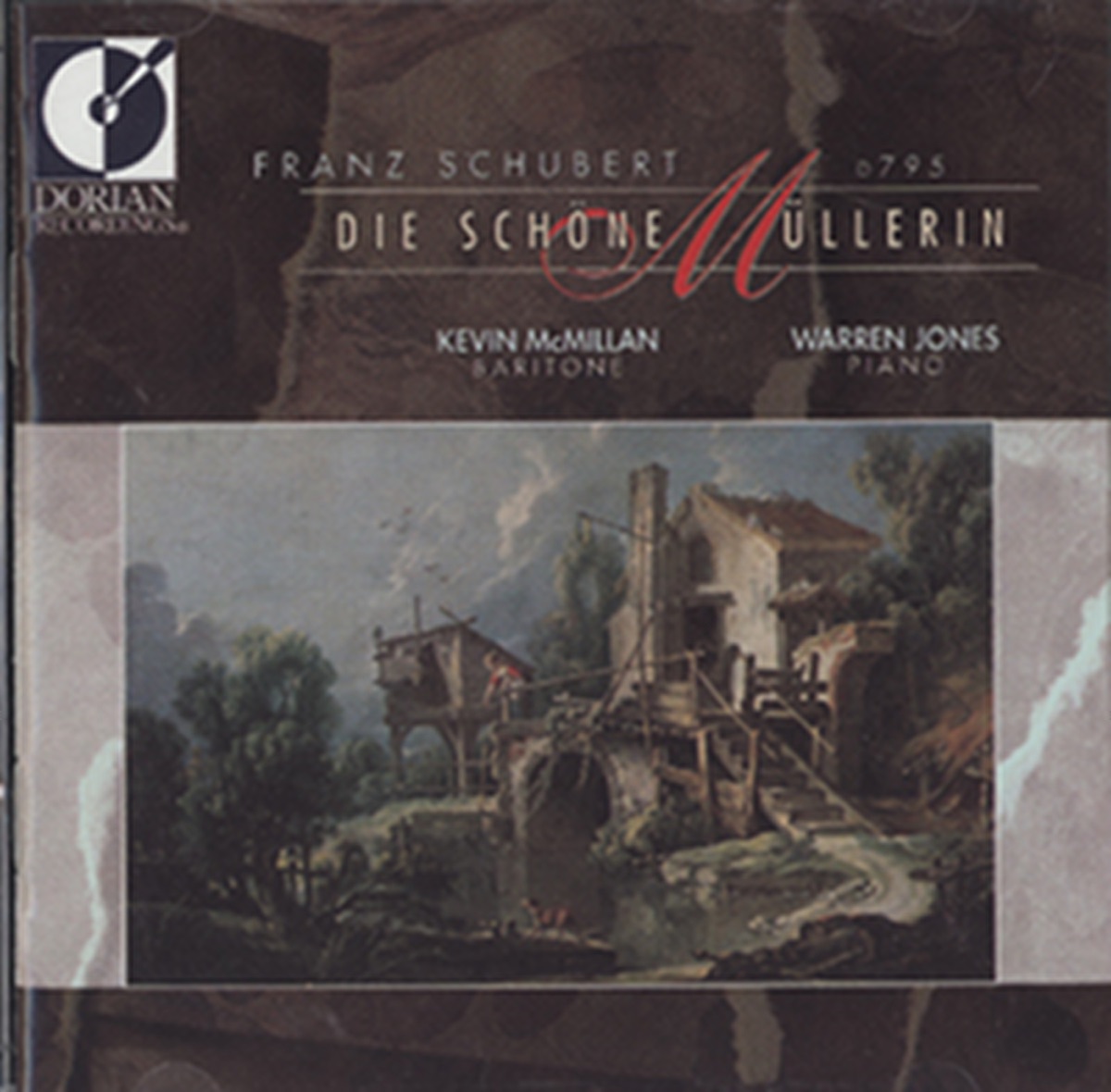Schubert, F.: Schone Mullerin (Die) by Warren Jones & Kevin McMillan album cover