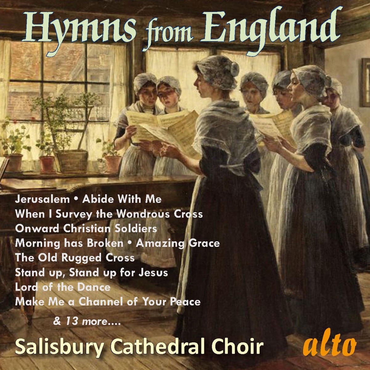 Hymns from England by Salisbury Cathedral Choir & Simon Lole album cover