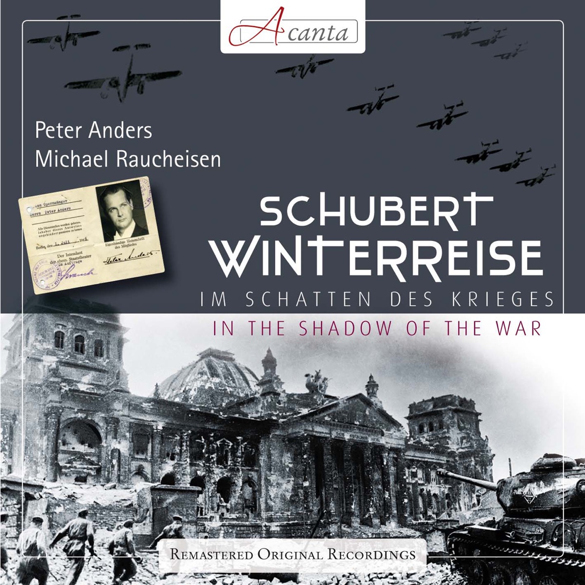 Schubert: Winterreise by Peter Anders album cover