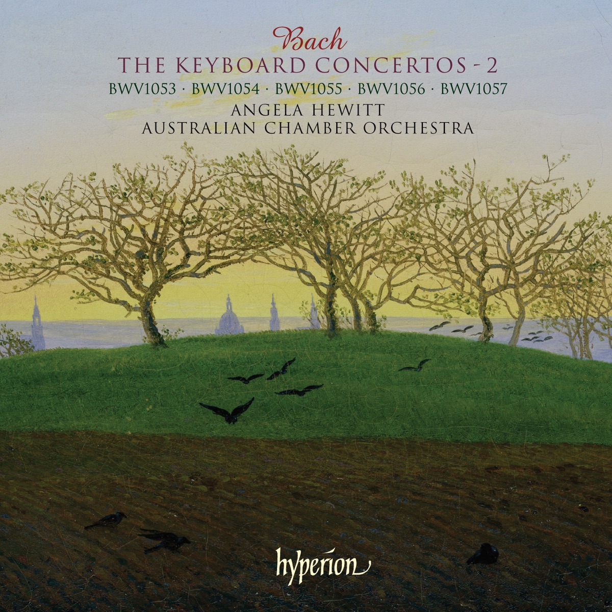 Bach: The Keyboard Concertos, Vol. 2 by Angela Hewitt, Australian Chamber Orchestra & Richard Tognetti album cover