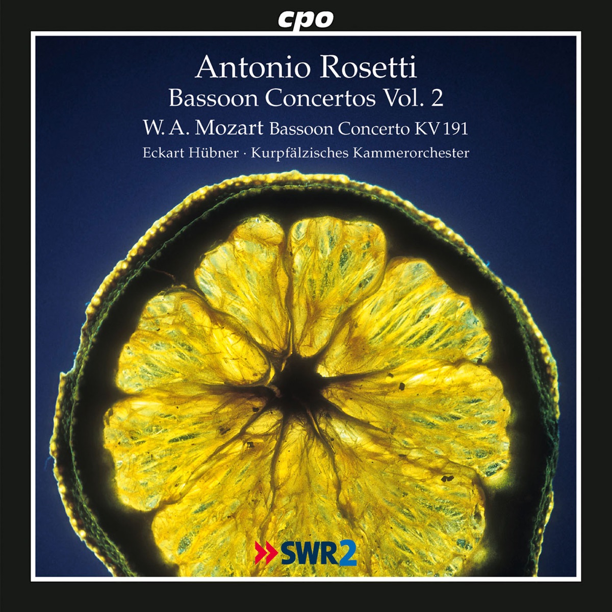 Rosetti: Bassoon Concertos, Vol. 2 by Eckart Hubner album cover