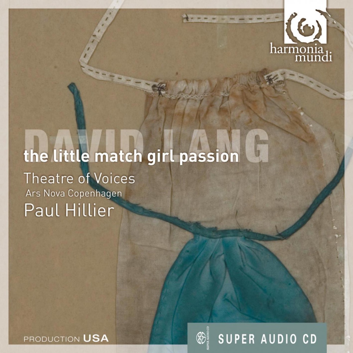 Lang: The Little Match Girl Passion by Theatre of Voices, Paul Hillier & Ars Nova Copenhagen album cover
