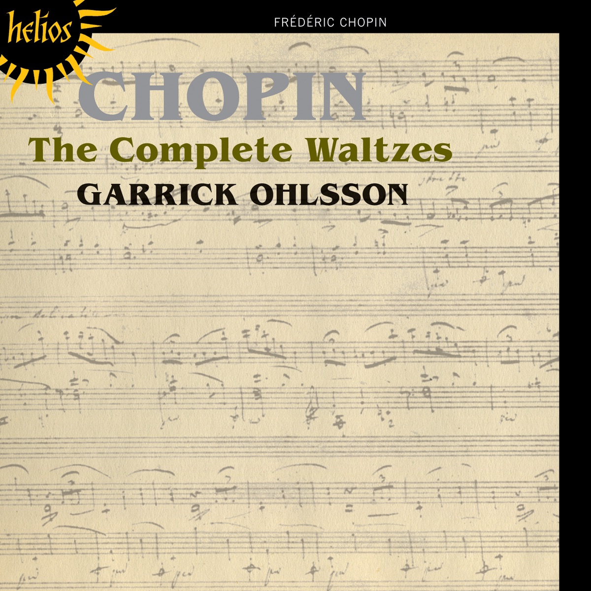 Chopin: The Complete Waltzes by Garrick Ohlsson album cover