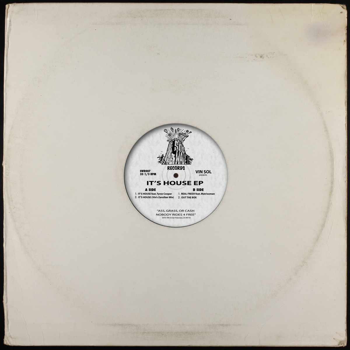 It's House - EP by Vin Sol album cover