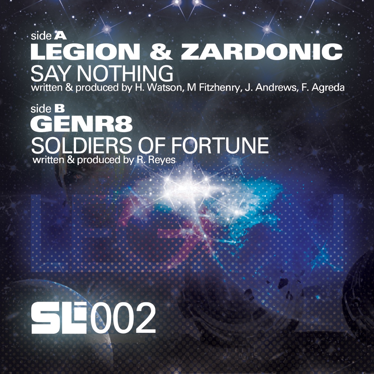 Say Nothing / Soldiers of Fortune - Single by Legion, Zardonic & GENR8 album cover