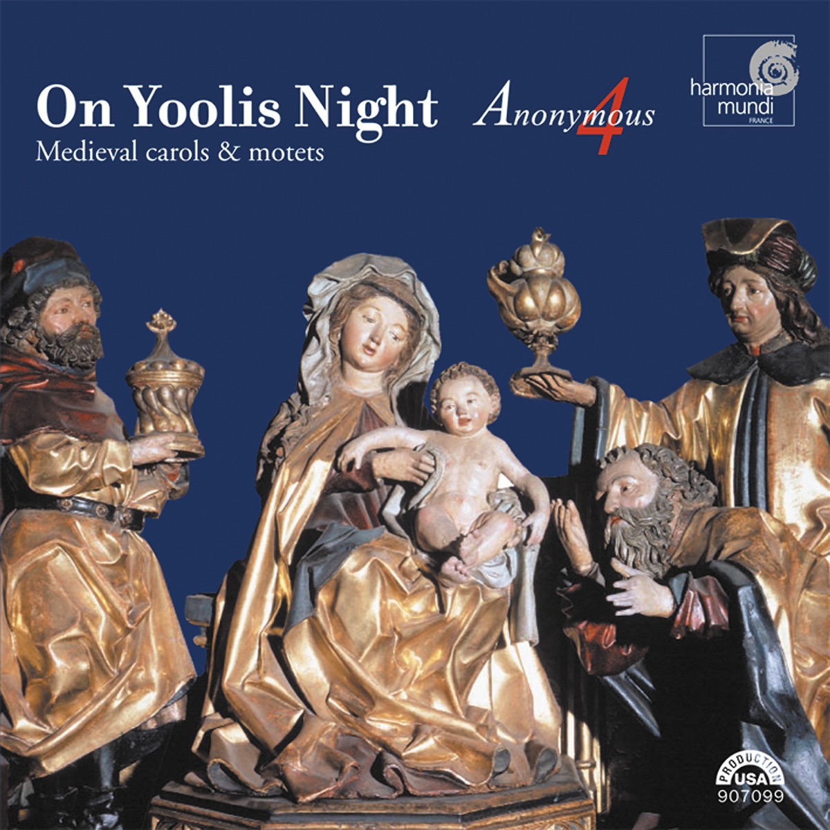 On Yoolis Night - Medieval Carols & Motets by Anonymous 4 album cover
