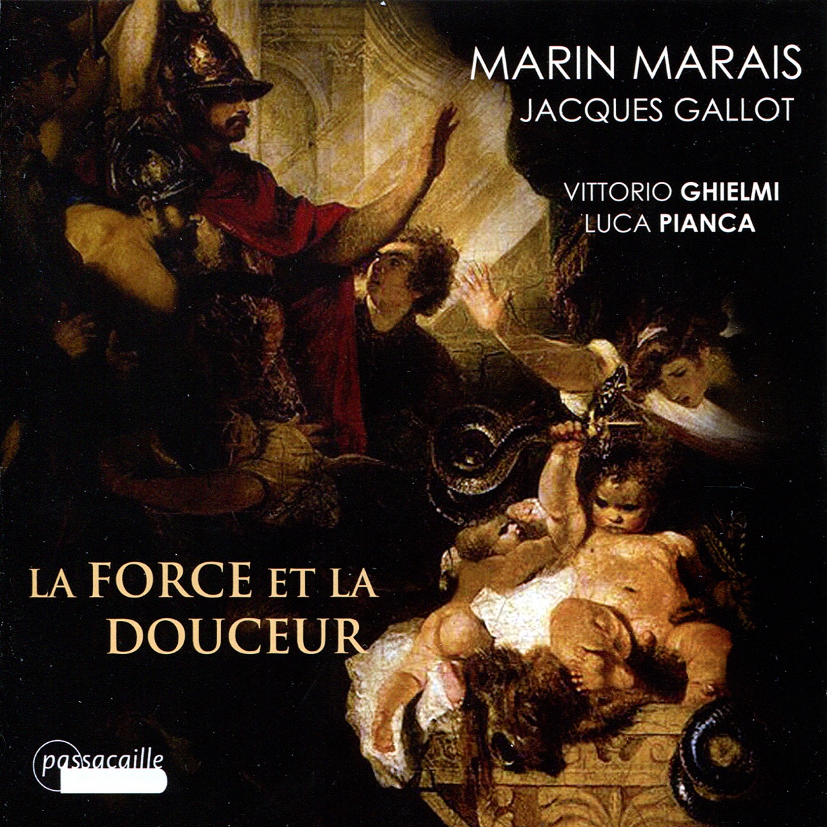 Marin Marais - Pièces de Viole by Vittorio Ghielmi & Luca Pianca album cover
