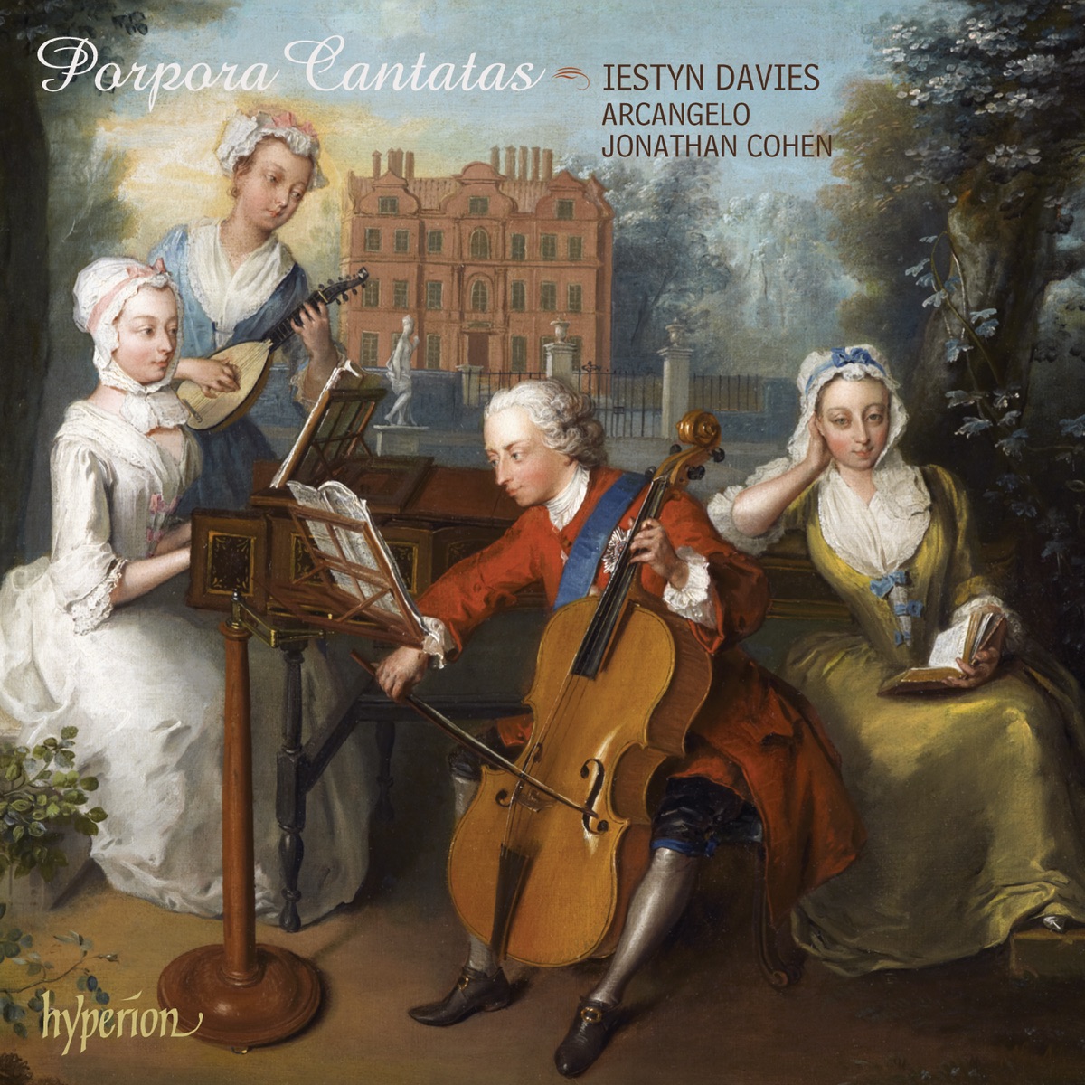 Porpora: Cantatas by Iestyn Davies, Arcangelo & Jonathan Cohen album cover