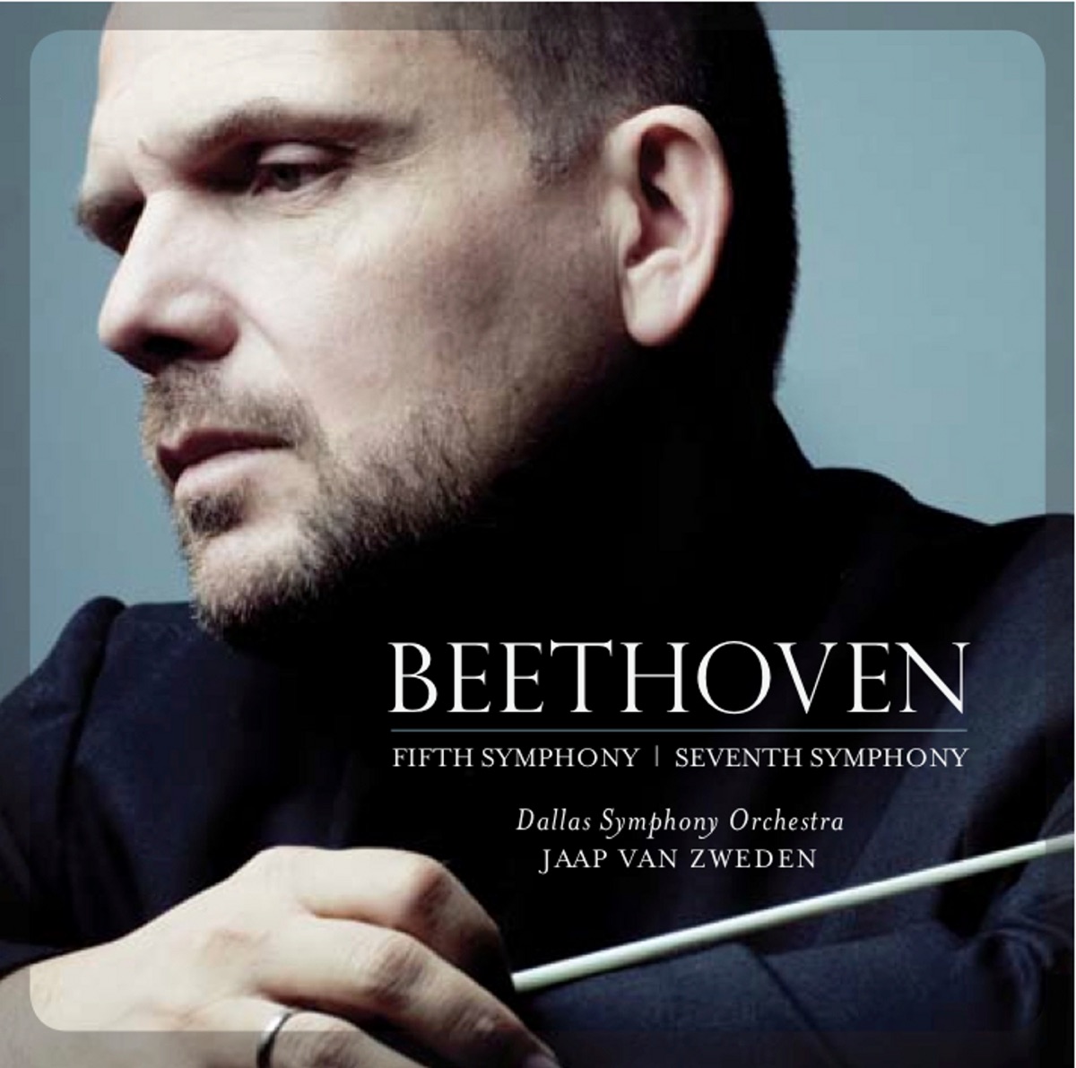 Beethoven: Symphonies Nos. 5 & 7 by Dallas Symphony Orchestra & Jaap van Zweden album cover