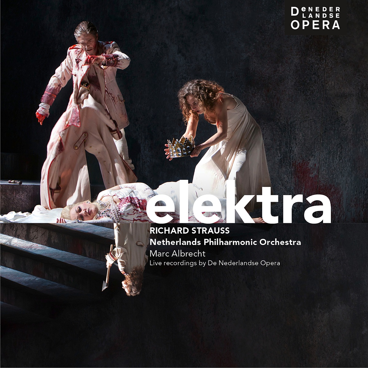Elektra (Live recording) by Michaela Schuster, Evelyn Herlitzius, Camilla Nylund, Hubert Delamboye, Gerd Grochowski, De Nederlandse Opera, Netherlands Philharmonic Orchestra & Marc Albrecht album cover