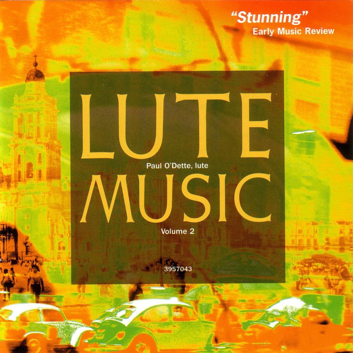Lute Music, Volume 2: Early Italian Renaissance Music by Paul O'Dette album cover
