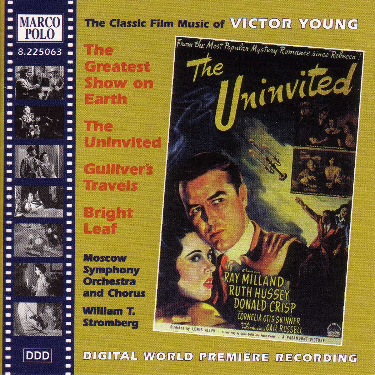 Young: Uninvited (The) - Gulliver' S Travels by William Stromberg, Moscow Symphony Chorus & Moscow Symphony Orchestra album cover