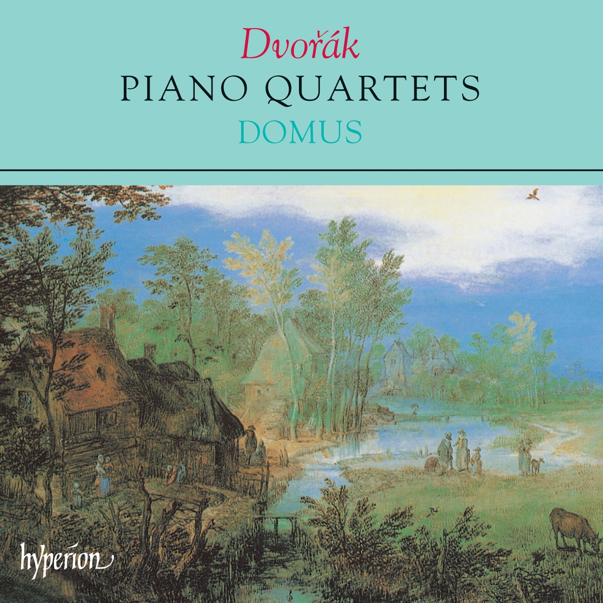 Dvořák: Piano Quartets by Domus album cover