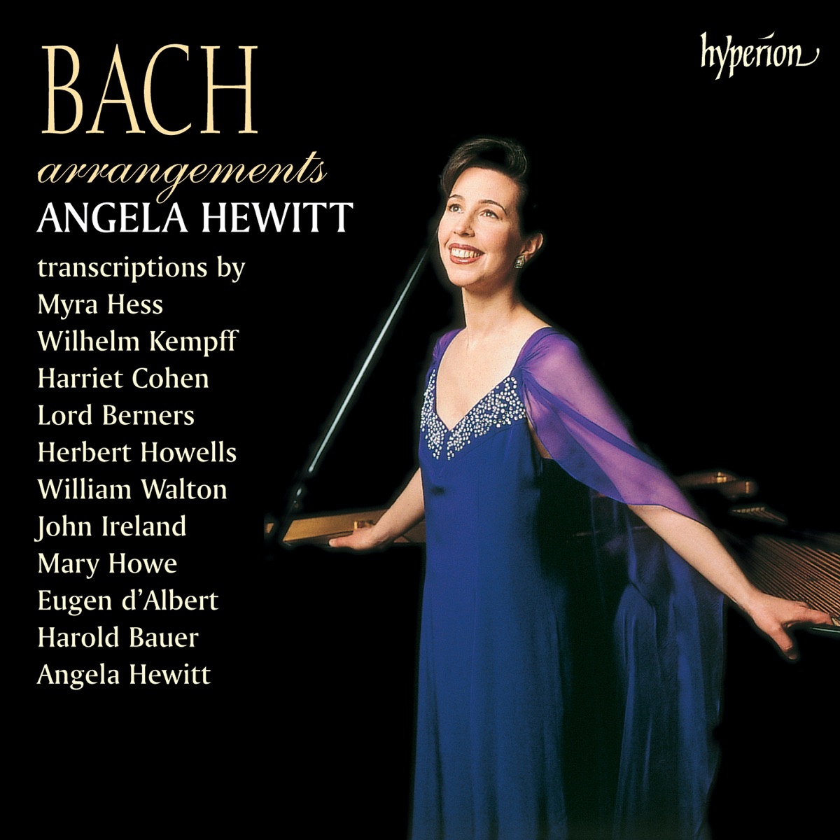 Bach Arrangements by Angela Hewitt album cover