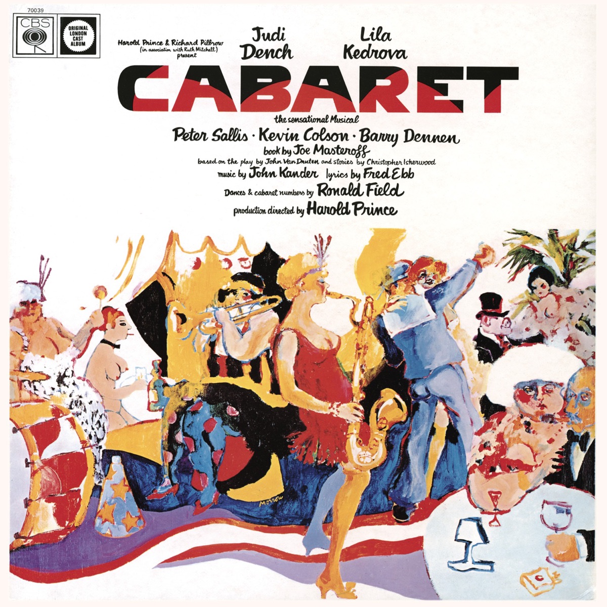 Cabaret (Original London Cast Recording) by John Kander album cover