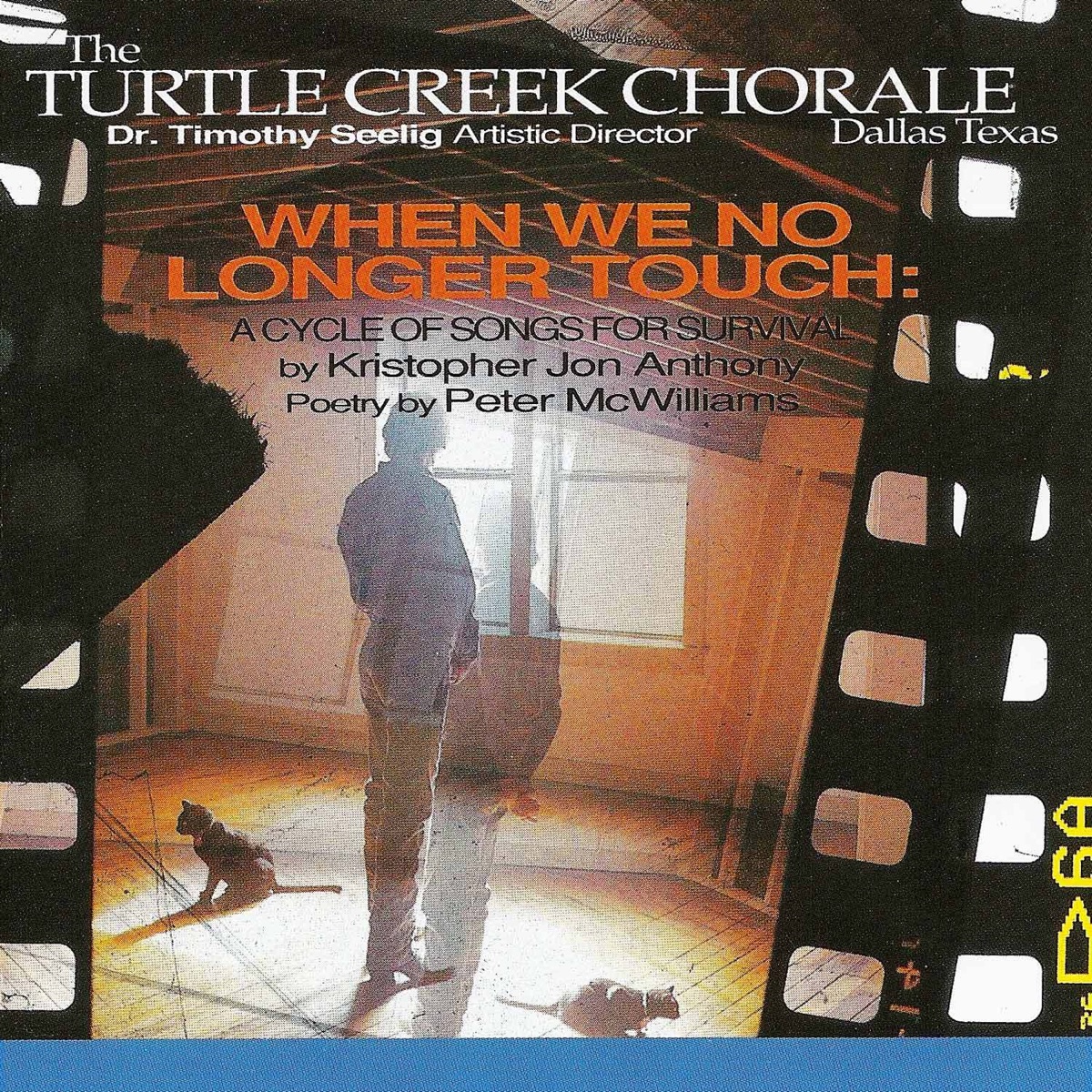 When We No Longer Touch by Turtle Creek Chorale, The Tesoro String Quartet & Tim Seelig album cover