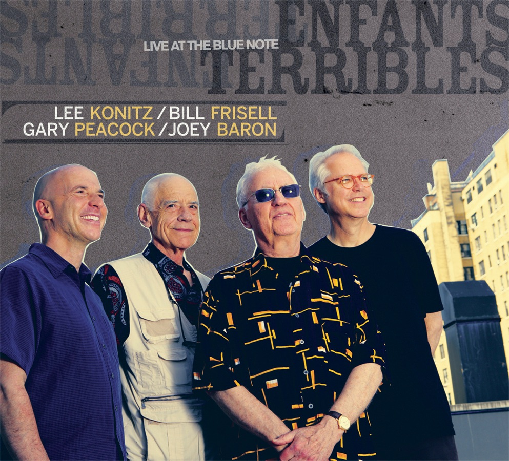Enfants Terribles by Lee Konitz, Bill Frisell, Gary Peacock & Joey Baron album cover