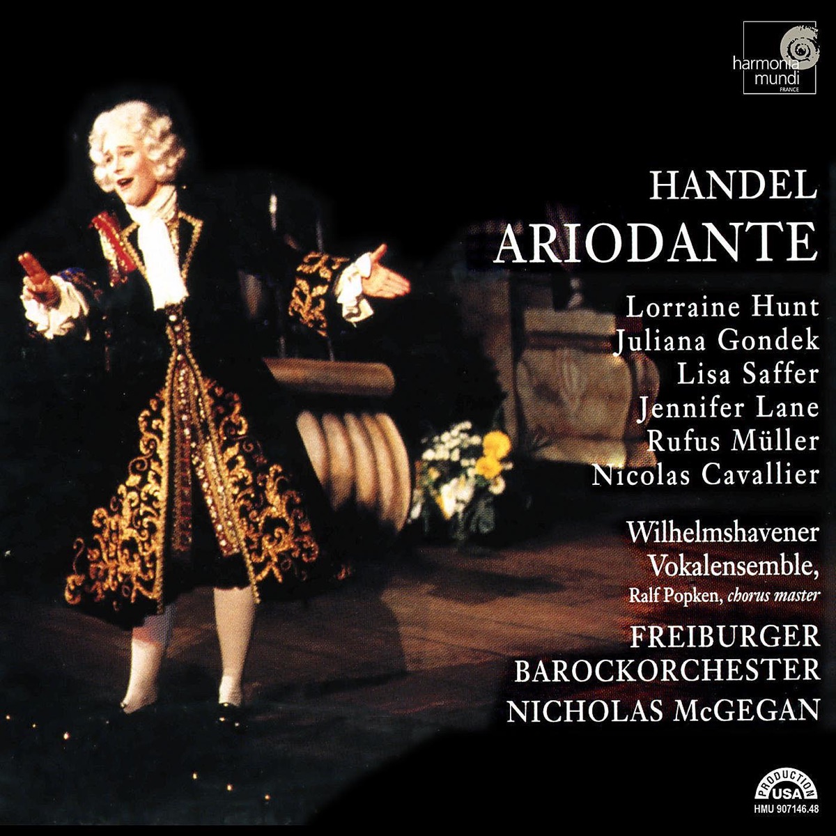 Handel: Ariodante, HWV 33 by Freiburger Barockorchester, Nicholas McGegan, Lorraine Hunt Lieberson, Jennifer Lane & Lisa Saffer album cover